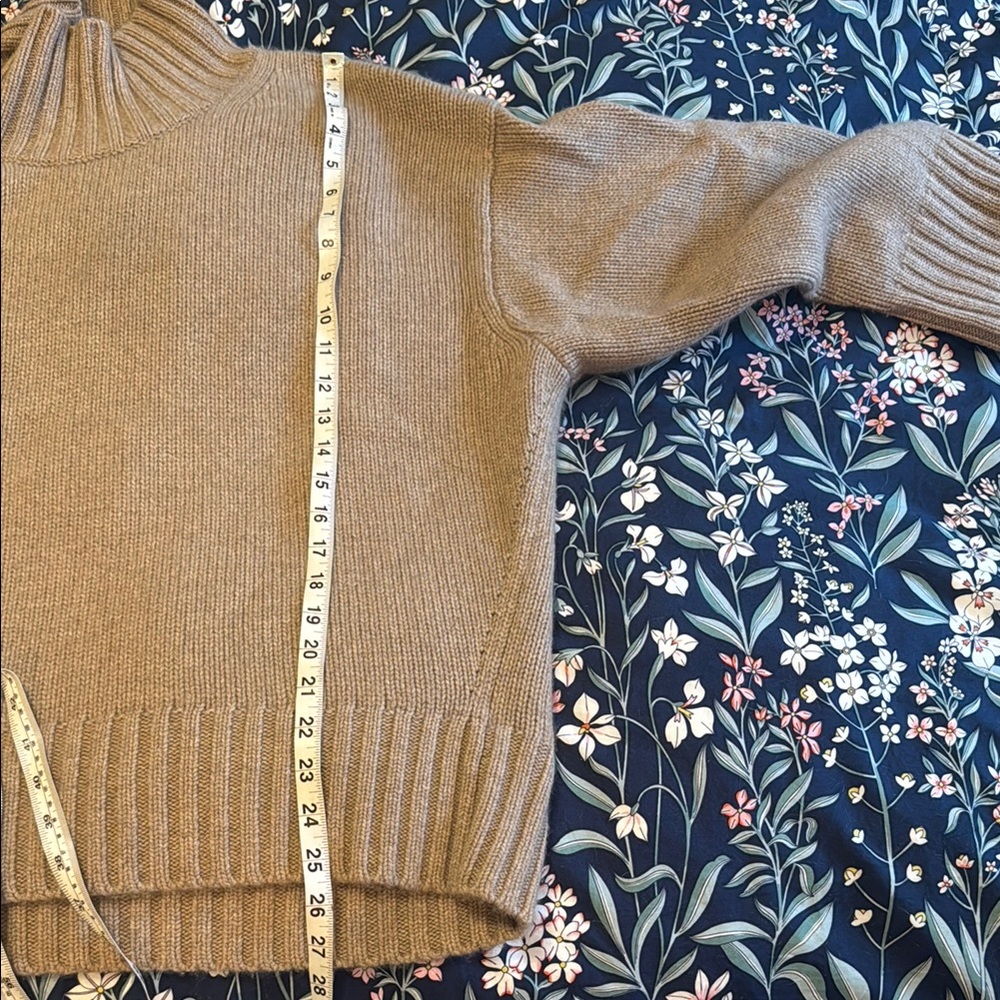 Cos Chunky Pure Cashmere Turtleneck Sweater - Picture 4 of 5